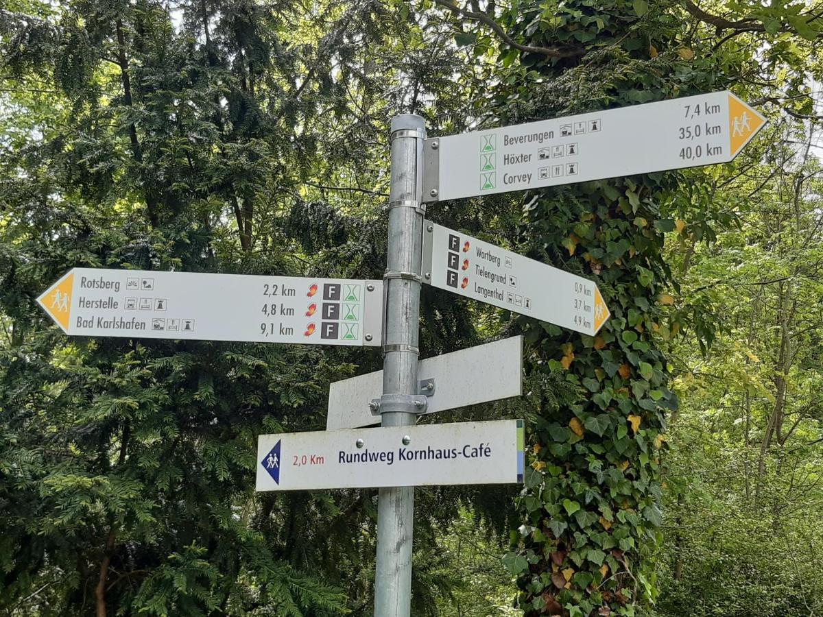 Ferienhaus Am Weserberglandsee Lauenforde Zewnętrze zdjęcie